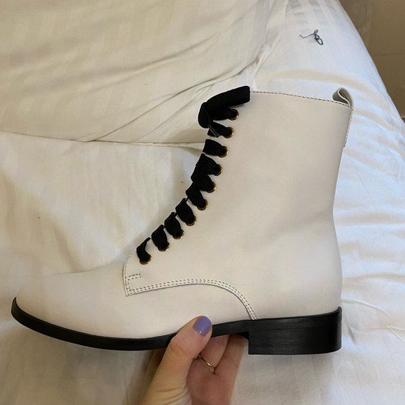 A.soliani Asti Leather Combat Boot - Picture 2 of 7